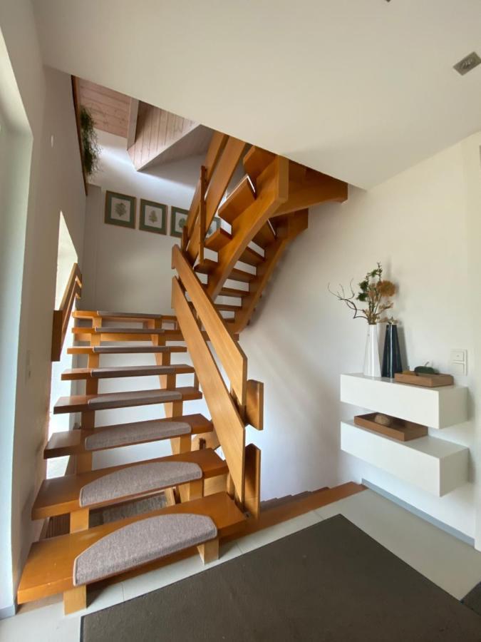 Pension-Ferienwohnung Liesbachtal Direkt Am Waldrand Bayerische Rhoen Schonau an der Brend Exterior photo
